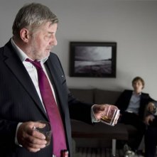 Heinz Hoenig, Jacob Matschenz, Bernhard Schütz nel film Das System