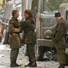 In the Land of Blood and Honey: Goran Kostic insieme a Rade Serbedzija in una scena del film