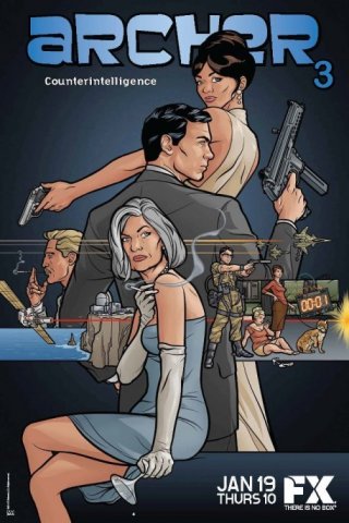 Archer: un poster della stagione 3