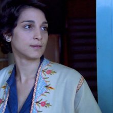 Donatella Finocchiaro in una scena del film Sulla strada di casa