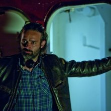 Il regista Baltasar Kormákur sul set di Contraband