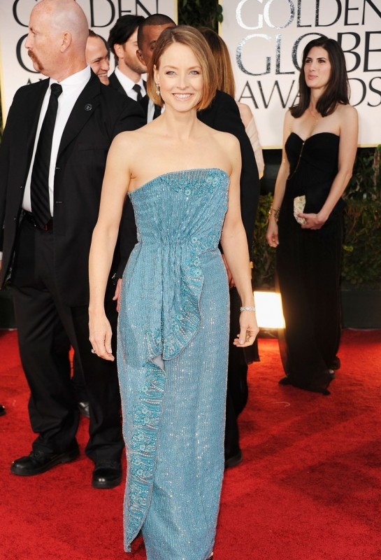 Jodie Foster Sfila Sul Tappeto Rosso Dei Golden Globes 2012 229200