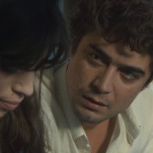 Riccardo Scamarcio e Maïwenn Le Besco in una scena del film Polisse