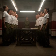 The Double: Stephen Moyer in una scena di gruppo tratta dal film