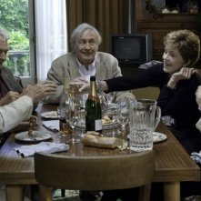 Claude Rich, Geraldine Chaplin, Jane Fonda, Guy Bedos, Pierre Richard in And If We All Lived Together