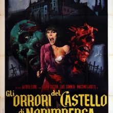 Gli orrori del castello di Norimberga: Locandina italiana del film 