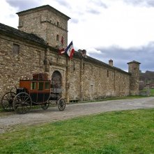 La figlia di Elisa ritorno  a Rivombrosa - scenografia forte Francese realizzata da G. Pirrotta
