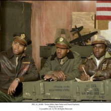Red Tails: Tristan Wilds, Nate Parker e David Oyelowo in una scena