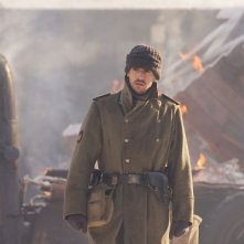 Silencio en la nieve: Juan Diego Botto in una scena del dramma bellico