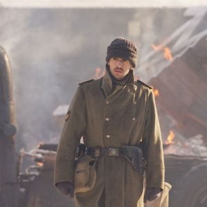 Silencio en la nieve: Juan Diego Botto in una scena del dramma bellico