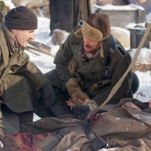 Silencio en la nieve: Juan Diego Botto insieme ad altri interpreti della pellicola
