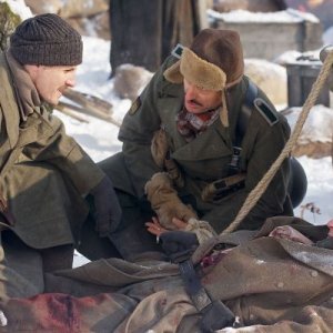 Silencio en la nieve: Juan Diego Botto insieme ad altri interpreti della pellicola