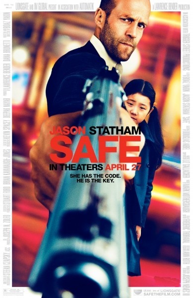 Safe Ecco La Nuova Spettacolare Locandina Del Thriller Con Jason Statham 229563