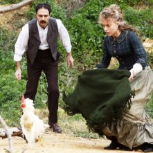 La scomparsa di Patò: Neri Marcoré e Alessia Cardella in una scena del film