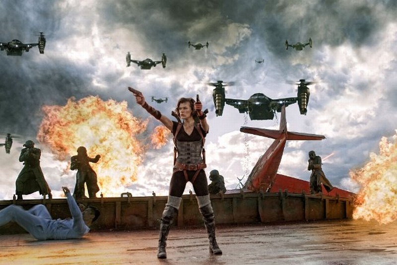 Milla Jovovich nella prima immagine di Resident Evil: Retribution, quinto capitolo della saga