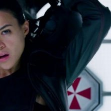 Resident Evil: Retribution, Michelle Rodriguez in una scena del film