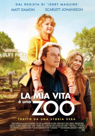 La mia vita è uno zoo: la locandina italiana del film