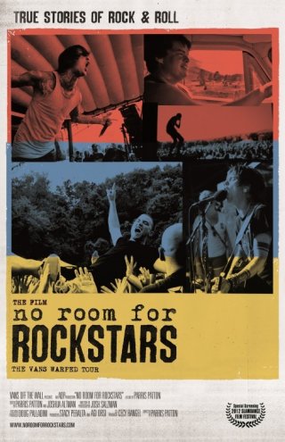 No Room for Rockstars: la locandina del film