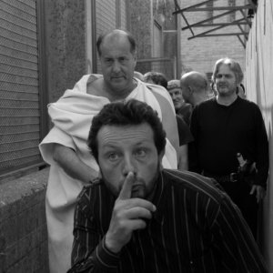 Cesare deve morire: Francesco Carusone, Giovanni Arcuri e Cosimo Rega in una scena del film