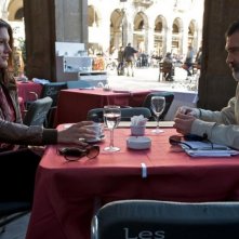 Gina Carano e Antonio Banderas in una scena di Knockout - Resa dei conti