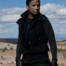 Gina Carano in tenuta mimetica in una scena di Knockout - Resa dei conti