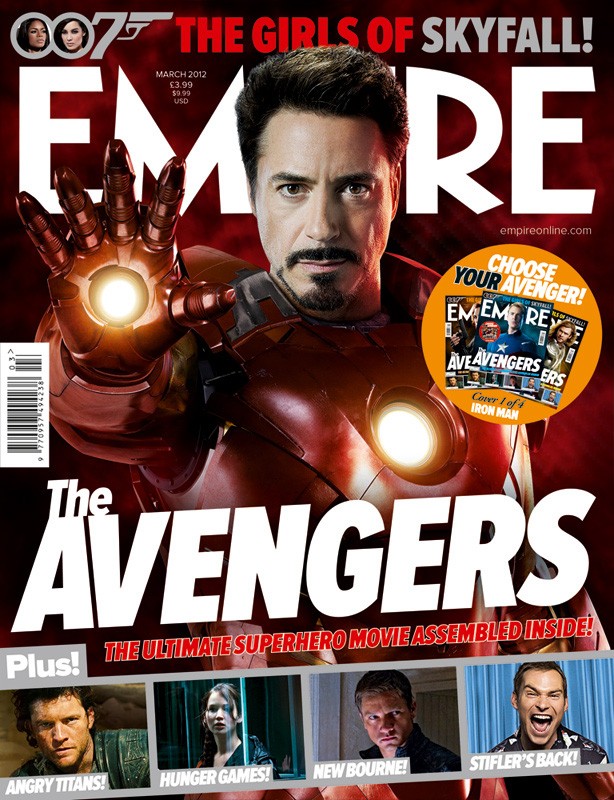 La Copertina Di Empire Dedicata Ad Iron Man Alias Robert Downey Jr 229926