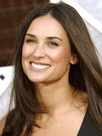 Demi Moore, un primo piano dell'attrice