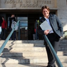 Barbato De Stefano nel giorno della laurea