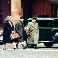 Dichiarazioni d'amore - scenografia  di una  strada di Bologna realizzata da G. Pirrotta