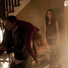 Dream House: Rachel Weisz e Daniel Craig in una drammatica immagine del film