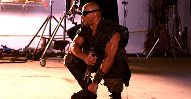 Il Possente Vin Diesel Sul Set Di Riddick 230492