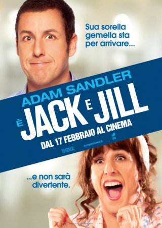 Jack e Jill: la locandina italiana