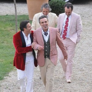 La vérité si je mens! 3: Gilbert Melki, Bruno Solo, José Garcia, Richard Anconina in una sequenza