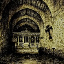 Film - Magnificat - bozzetto scenografia Chiesa della Visitazione realizzato da G. Pirrotta