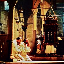 Film - Magnificat -  scenografia Chiesa della Visitazione (particolare) realizzata da G. Pirrotta