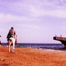 I Cavalieri che fecero l'impresa - la nave ancorata realizzata da G. Pirrotta