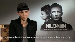 Intervista Rooney Mara - Millennium - Uomini che odiano le donne
