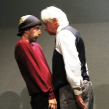 Mario Massaro a teatro con Franco Oppini in Cantico di un Natale qualunque