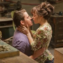 Rachel McAdams con Channing Tatum in una tenera scena del film La memoria del cuore