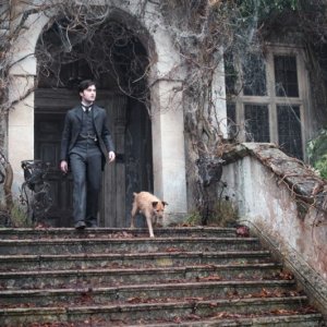 Un'immagine di Daniel Radcliffe tratta dal film The Woman in Black
