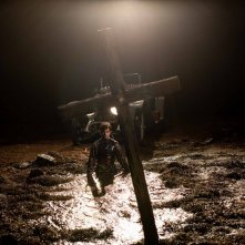 Un'inquietante immagine di Daniel Radcliffe in The Woman in Black