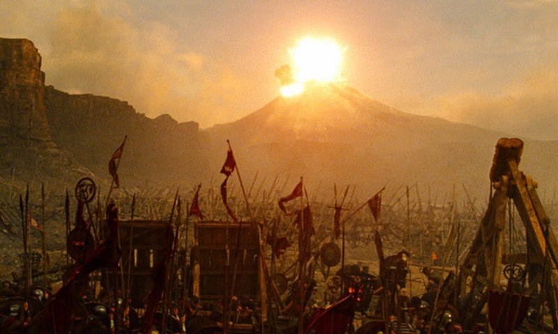 Wrath Of The Titans L Eruzione Di Un Vulcano In Una Scena Tratta Dal Film 231229