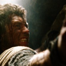 Wrath of the Titans: Sam Worthington in azione in un'immagine del film