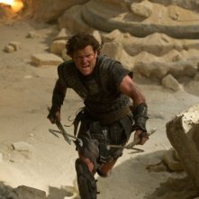 Wrath of the Titans: Sam Worthington nei panni di Perseo in una scena del film