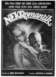 Nekromantik: la locandina del film