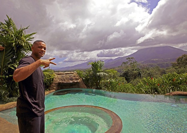 Will Smith In Costa Rica Sul Lussureggiante Set Di After Earth 231451