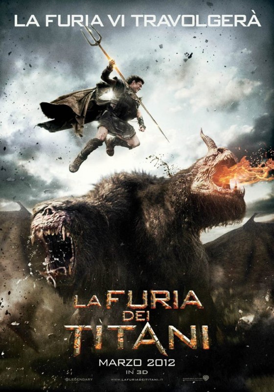 Wrath Of The Titans La Locandina Italiana Del Film 231502