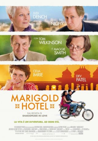 Marigold Hotel: la locandina italiana del film