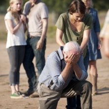The Walking Dead: Scott Wilson e Lauren Cohan in una scena dell'episodio Nebraska