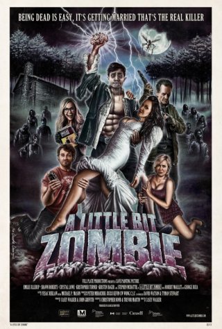 A Little Bit Zombie: la locandina del film